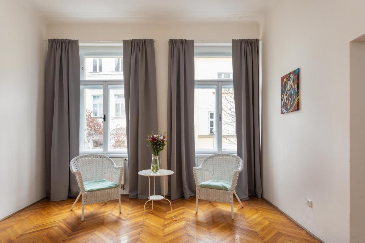 Ferienwohnung Welcoming Flat In Vinohrady By Prague Days Exterior foto